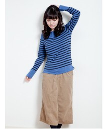 SEVENDAYS=SUNDAY | パネルボーダートップス(トップス)