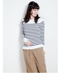 SEVENDAYS=SUNDAY | パネルボーダートップス(トップス)