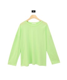 Dailyabout | ラウンドネック長袖Tシャツ(Tシャツ/カットソー)