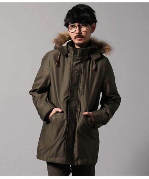 JUNMEN（ジュンメン）の「モールスキンモッズコート（コート）」 - WEAR 