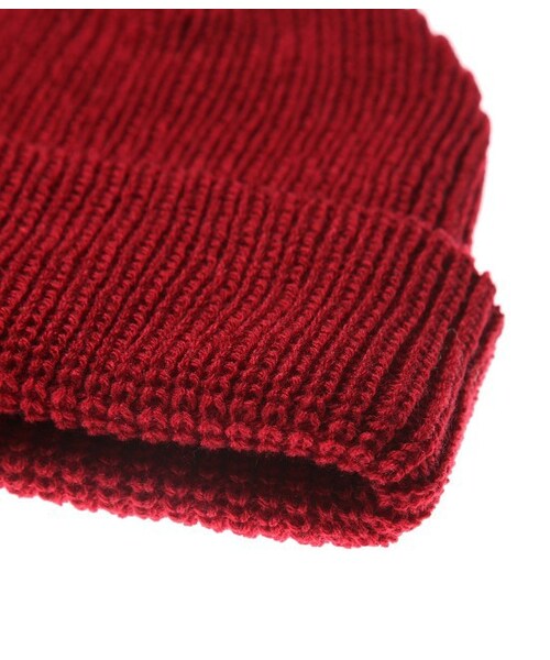 Adam et Rope' Le Magasin(アダムエロペルマガザン)の「ニット帽(帽子・グレー/イエロー/ワイン/ブルー・F)」の8枚目の写真