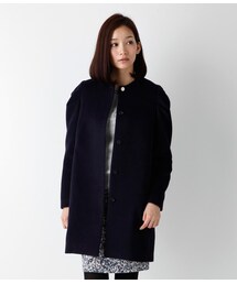 ADAM ET ROPE' | タックスリーブノースリーブコート(ジャケット/アウター)