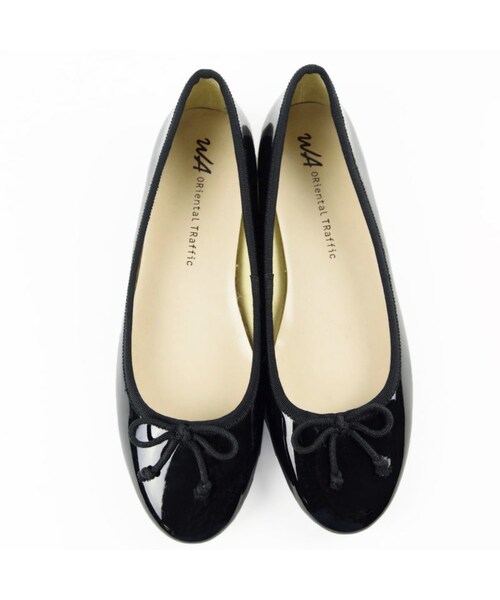 ORiental TRaffic（オリエンタルトラフィック）の「バレエシューズ（シューズ・レディース・ブラック/ブラウン/レッド/イエロー・33/34/35/36/37/38/39/40/41/42/43）」の2枚目の写真