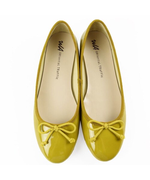 ORiental TRaffic（オリエンタルトラフィック）の「バレエシューズ（シューズ・レディース・ブラック/ブラウン/レッド/イエロー・33/34/35/36/37/38/39/40/41/42/43）」の4枚目の写真