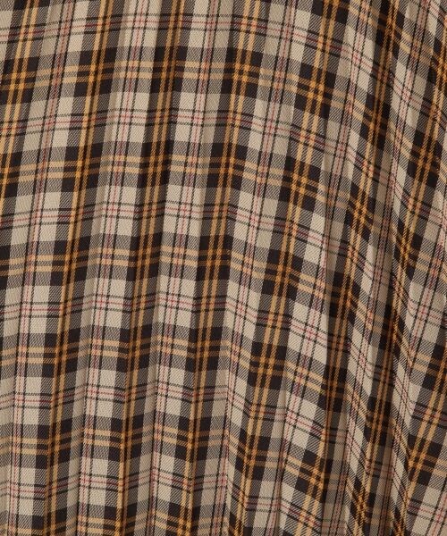 JEANASIS(ジーナシス)の「チェックプリーツスカート(スカート・ベージュ系その他()/ブラウン系その他())」の8枚目の写真