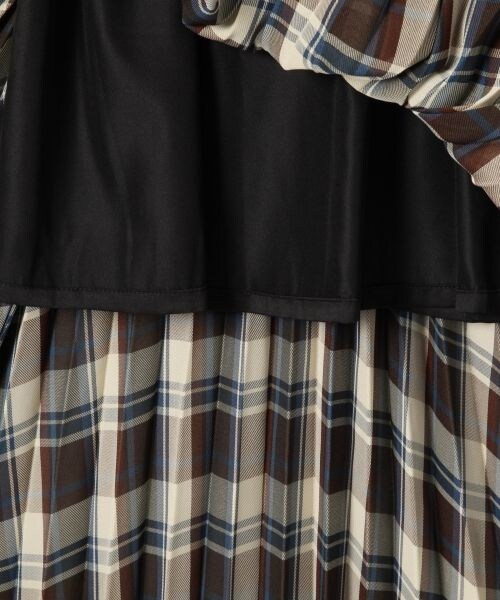 JEANASIS(ジーナシス)の「チェックプリーツスカート(スカート・ベージュ系その他()/ブラウン系その他())」の9枚目の写真
