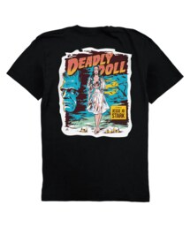 デッドリードール クロムハーツ Tシャツ XL アメリカ製 ブラック スターク娘 デッドリードール クロムハーツ Tシャツ XL アメリカ製 ブラック