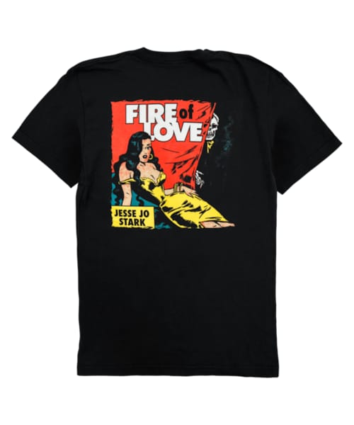 h*e様 JESSE JO STARK　FIRE of LOVE　Tシャツ　白 JESSE JO STARK FIRE of LOVE Tシャツ 白 XL - メルカリ