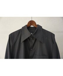 BALMUNG　ジップカフスビッグシャツ（黒） BALMUNG（バルムング）の「BALMUNG ジップカフスビッグシャツ（黒