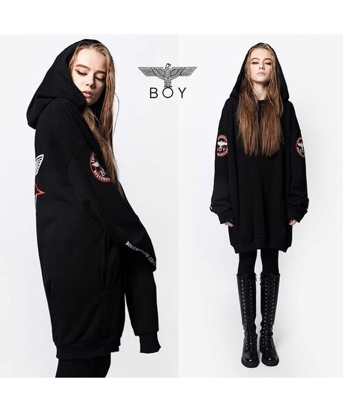 Boy London ボーイロンドン の Boylondon ボーイロンドン オーバーサイズパーカー スニーカー Wear