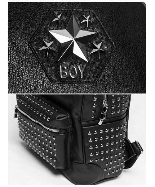 希少‼️ BOY LONDON リュックサック ボーイロンドン スタッズ付 BOY