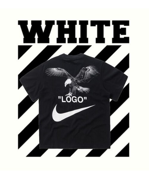 NIKE（ナイキ）の「国内完売！オフホワイトxナイキ ロゴ Tシャツ 