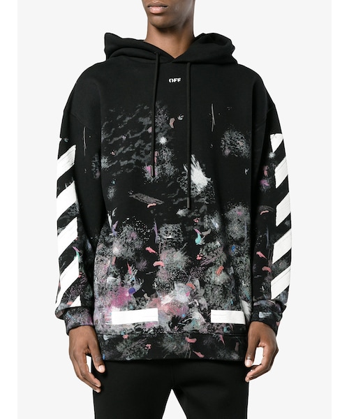 off-white DIAG GALAXY OVER HOODIE