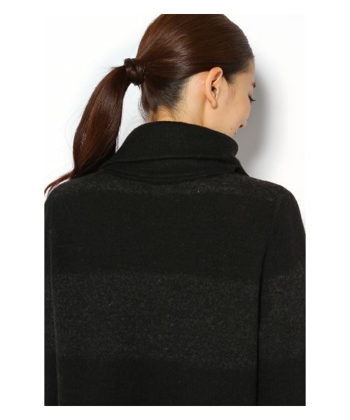 OUVRAGE CLASSE ラクーン ロング ふわふわ カーディガン ブルー trim_ofcrs_item459f50ba06ea11f