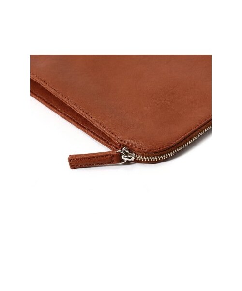 417 EDIFICE（フォーワンセブンエディフィス）の「PUレザードキュメントケース（その他バッグ・メンズ・ネイビー/レッド/ブラック/グリーン/ブラウン/ブラウン B・フリー）」の14枚目の写真