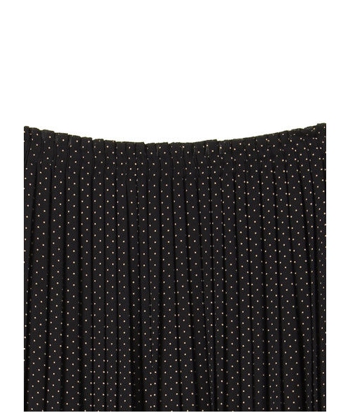 earth music&ecology（アースミュージックアンドエコロジー）の「・すきな丈プリーツスカート(ミモレ)（スカート・ブラック/ボルドー/マスタード/ネイビー/ダークグリーン/ピンクベージュ/ドット/フラワー・F）」の3枚目の写真