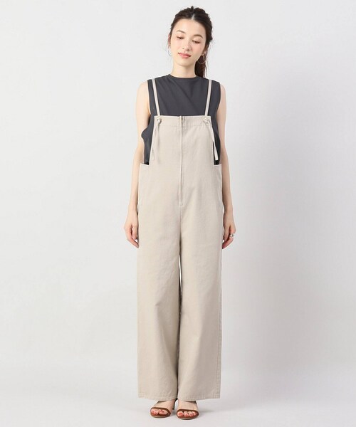 【新品未使用タグ付】plage ジャージーキャミサロペット　36 新品未使用タグ付】plage ジャージーキャミサロペット 36