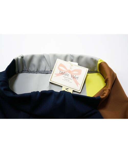 TEVALT（ヴァレット）の「Titilate Valet ボンディング 配色 スカート〔67736〕（スカート・レディース・その他）」の8枚目の写真