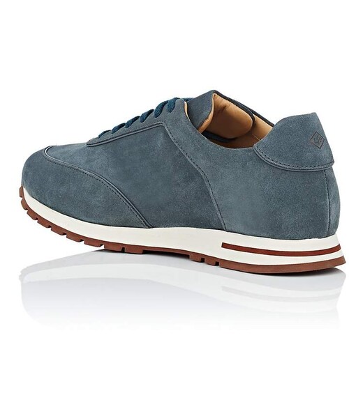 Loro Piana,Loro Piana Men's Weekend Walk Suede Sneakers - WEAR