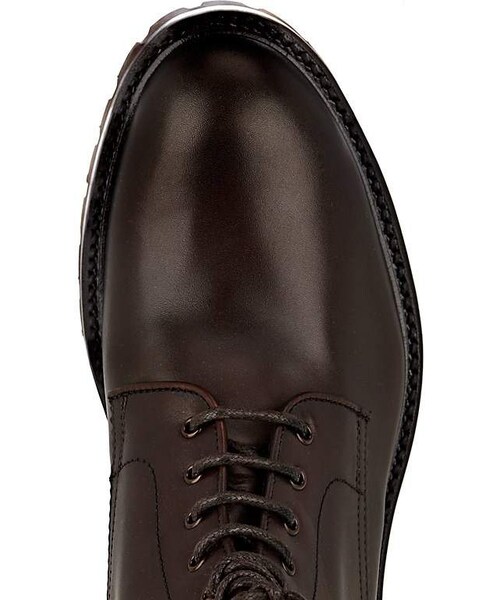 BARNEYS NEWYORK(バーニーズニューヨーク)の「Barneys New York Men's Leather Lace-Up Ankle Boots(ブーツ・メンズ・BROWN・8 M/9 M/12 M/8.5 M/7 M)」の3枚目の写真