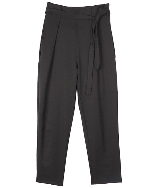 DINT（ディント）の「クリーンラインベースパン（ベルトset）（その他パンツ・レディース・블랙/화이트/베이지・one(44~66size)）」の3枚目の写真