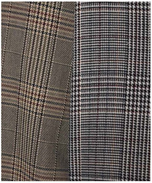 w closet(ダブルクローゼット)の「グレンチェック後ろレースアップ羽織り(ジャケット/アウター・レディース・ブラック×ベージュ/ブラウン・FREE/M/L)」の10枚目の写真