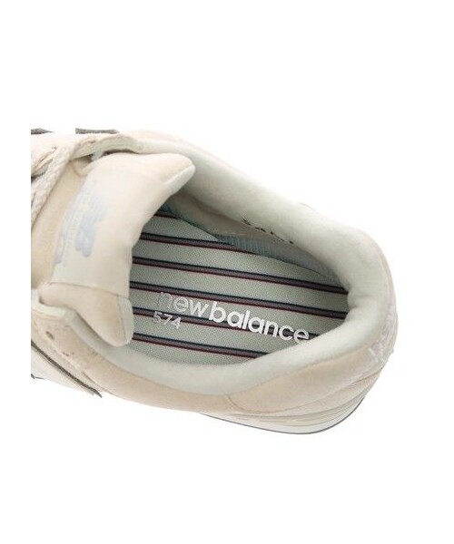 earth music&ecology(アースミュージックアンドエコロジー)の「≪予約商品≫newbalance×earth WL574(シューズ・アイボリー/ブラック・23cm/5cm/24cm/25cm)」の10枚目の写真
