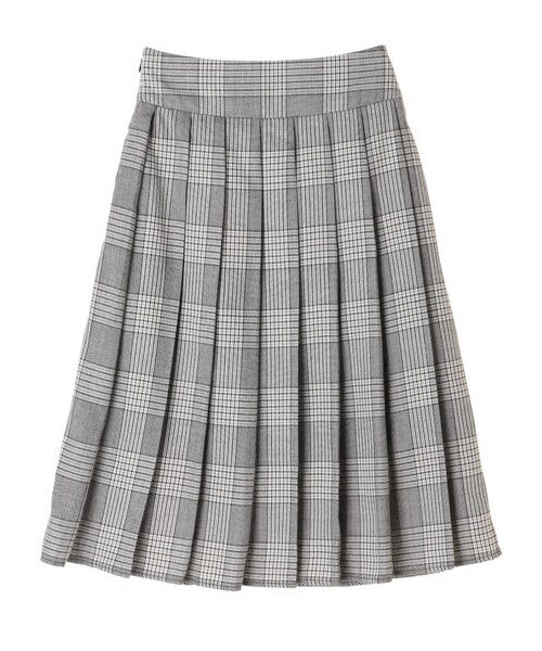 earth music&ecology(アースミュージックアンドエコロジー)の「チェックキルトスカート(スカート・ブラック/レッド/ブラウン/グリーン・S/M)」の2枚目の写真
