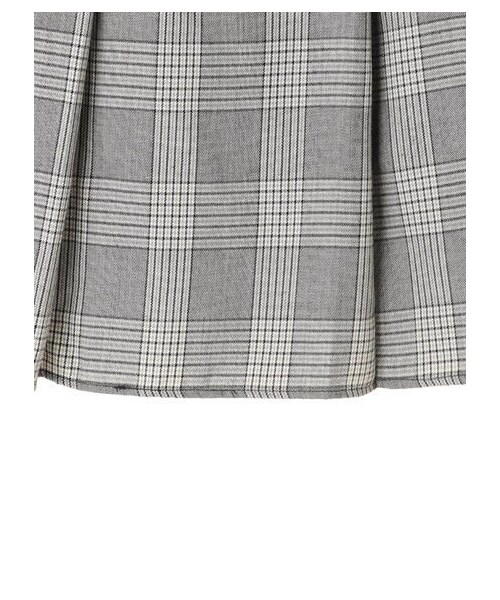 earth music&ecology(アースミュージックアンドエコロジー)の「チェックキルトスカート(スカート・ブラック/レッド/ブラウン/グリーン・S/M)」の5枚目の写真