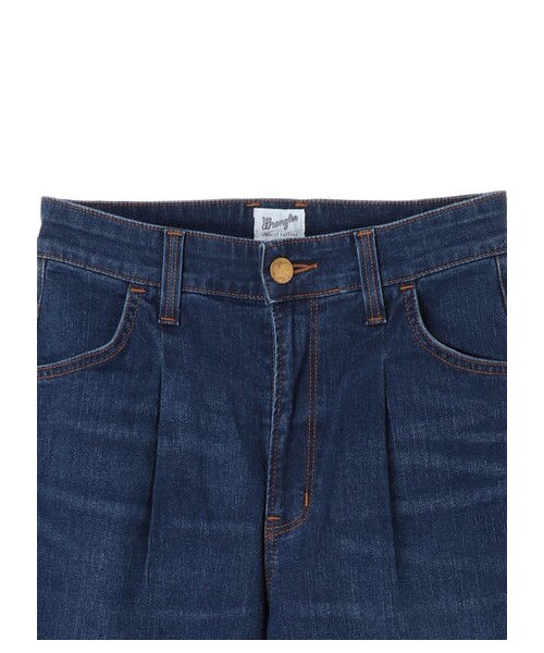 Green　Parks（グリーンパークス）の「WR ワイドデニムパンツ（パンツ・インディゴ/ミディアムインディゴ・M/L）」の3枚目の写真