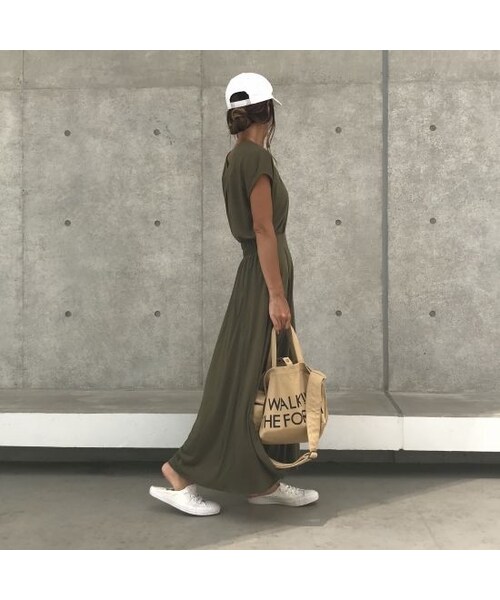 copine（コピン）の「ゆるてろ素材！フレアマキシスカート/ロングスカート(3color)【クリックポスト対象商品】（スカート・レディース・その他）」の3枚目の写真