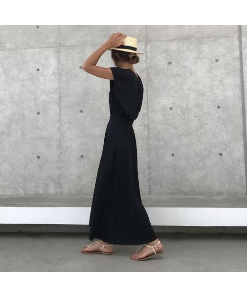 copine（コピン）の「ゆるてろ素材！フレアマキシスカート/ロングスカート(3color)【クリックポスト対象商品】（スカート・レディース・その他）」の14枚目の写真