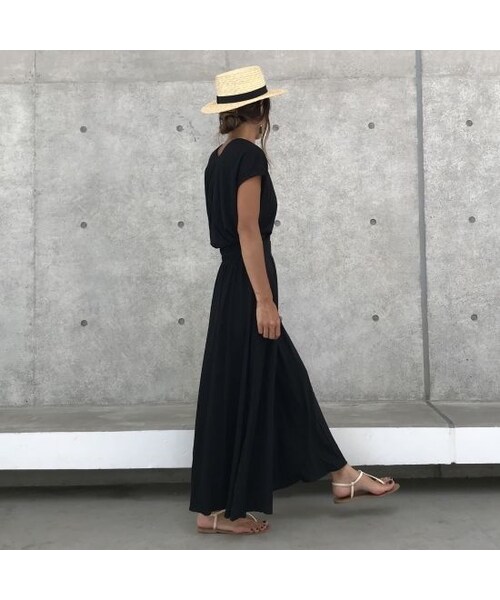 copine（コピン）の「ゆるてろ素材！フレアマキシスカート/ロングスカート(3color)【クリックポスト対象商品】（スカート・レディース・その他）」の12枚目の写真