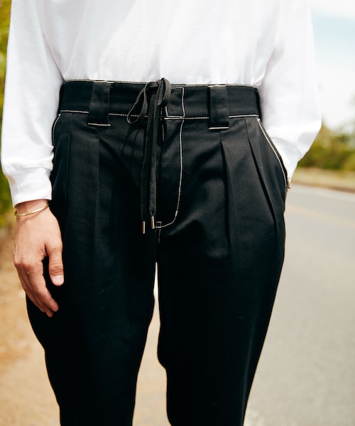 Dickies × LIDNM テーパードステッチパンツ LIDNM（リドム）の「Dickies × LIDNM テーパードステッチパンツ
