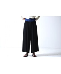 sneeuw | sneeuw ラッセルウエストキュロット blue(その他パンツ)
