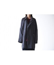 YANTOR | YANTOR Geometric Long Jacket / blue(その他アウター)