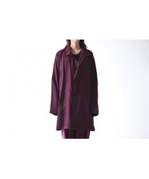 YANTOR | YANTOR Geometric Long Jacket / wine red(その他アウター)