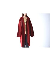 VOAAOV | VOAAOV ウールナイロン羽織ロングコート(その他アウター)