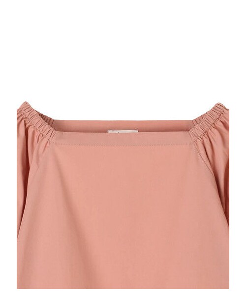 earth music&ecology（アースミュージックアンドエコロジー）の「スカラ刺繍プルオーバー（トップス・オフホワイト/ブラック/ライトピンク/ダークグリーン・F）」の3枚目の写真