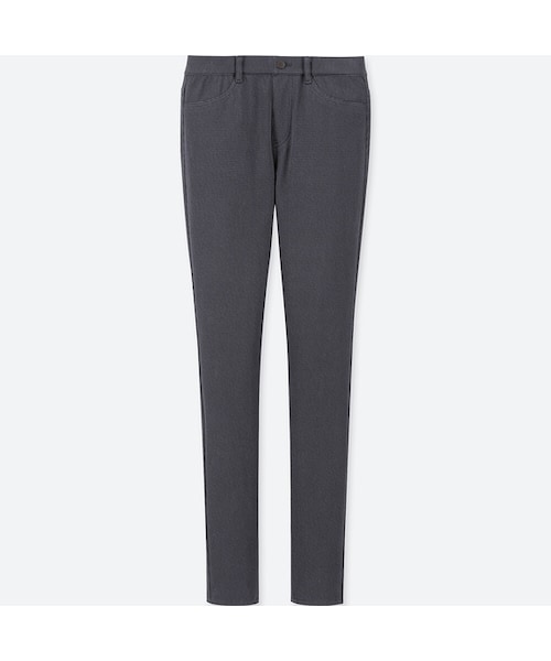 UNIQLO（ユニクロ）の「プリントレギンスパンツ（千鳥格子・丈長め78cm）（レギンス/スパッツ・レディース・GRAY 03/DARK GRAY 08・XL/XXL/L/S/3XL/M/XS）」の2枚目の写真