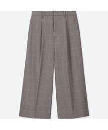 UNIQLO | ワイドクロップドパンツ(その他パンツ)
