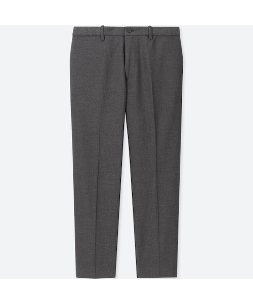 UNIQLO（ユニクロ）の「EZYアンクルパンツ（ウールライク・丈長め76cm）（その他パンツ・メンズ・NAVY 69/GRAY 06/BLACK 09/GRAY 07・4XL/XXL/M/3XL/XL/S/XS/L）」の3枚目の写真