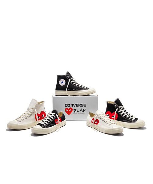 CONVERSE（コンバース）の「新●Play Converse● Chuck Taylor '70 Low White ユニセックス（スニーカー・レディース・その他）」の5枚目の写真