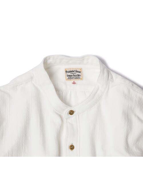 Pherrow's（フェローズ）の「Band Collar Work Shirt（）」 WEAR