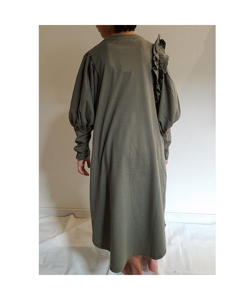 UJU（ウジュ）の「UJU[ウジュ]/バタフライ袖ソフトワンピース 