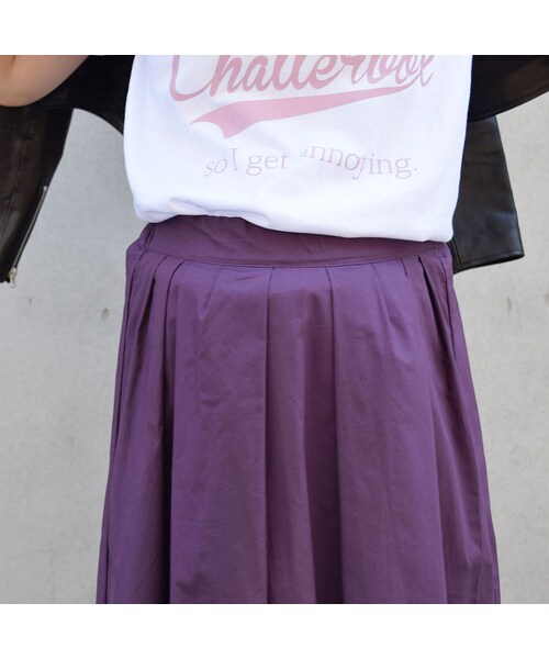 no brand（ノーブランド）の「[ RE-ARRIVAL ]  カラーロングSK（スカート・レディース・その他）」の13枚目の写真