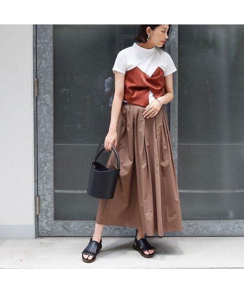 no brand（ノーブランド）の「[ RE-ARRIVAL ]  カラーロングSK（スカート・レディース・その他）」の5枚目の写真