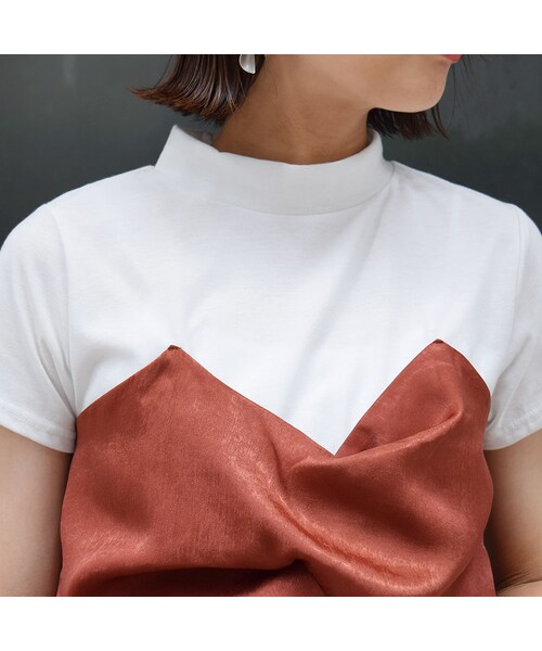 no brand（ノーブランド）の「[ RE-ARRIVAL ]   ヴィンテージサテンビスチェTOPS（Tシャツ/カットソー・レディース・その他）」の12枚目の写真