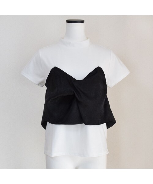 no brand（ノーブランド）の「[ RE-ARRIVAL ]   ヴィンテージサテンビスチェTOPS（Tシャツ/カットソー・レディース・その他）」の6枚目の写真