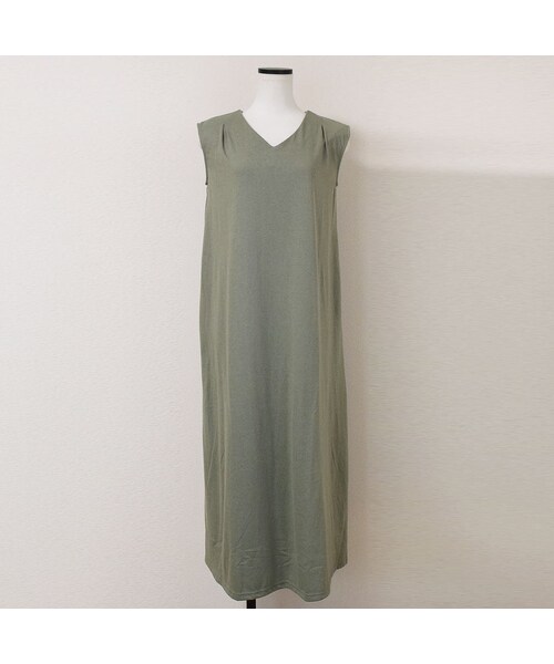 no brand（ノーブランド）の「バックタックスリットAラインOP（ワンピース・レディース・その他）」の12枚目の写真